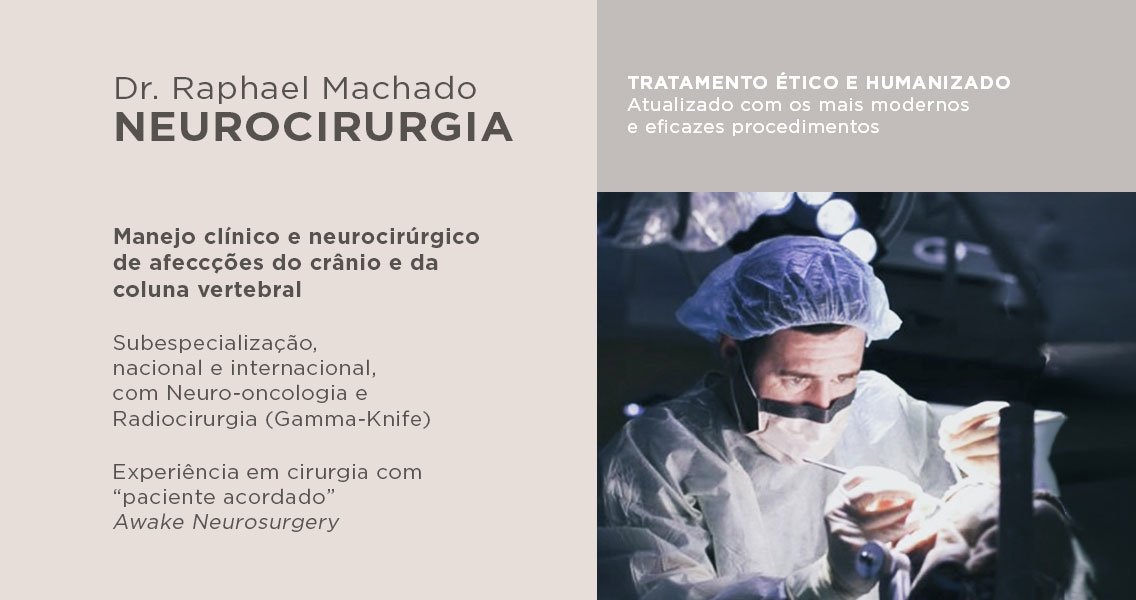 Dr. Raphael Machado - Expert Neurosurgery in Rio de Janeiro, Brazil